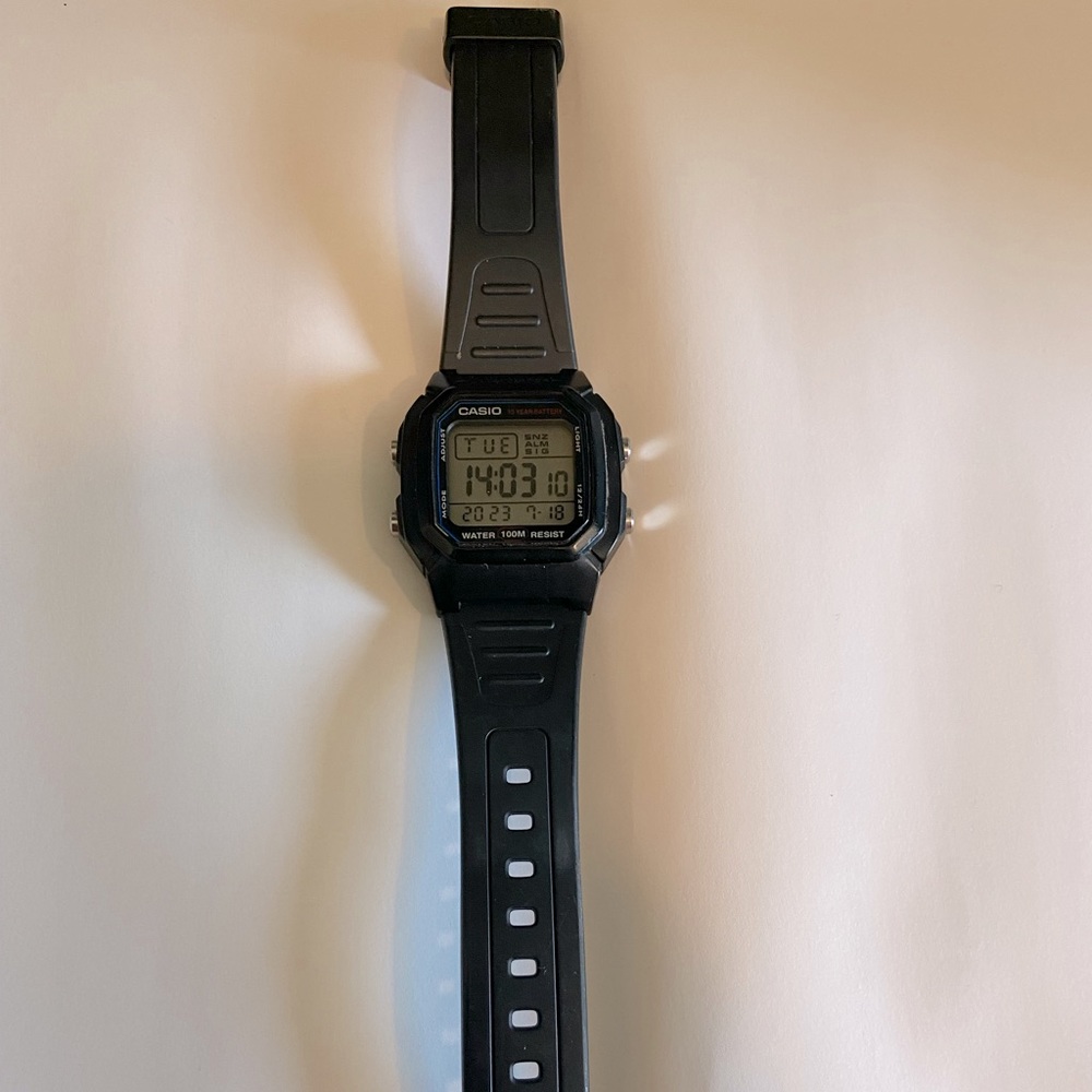 Pre-Owned Casio 3240 W-800H Digital Watch